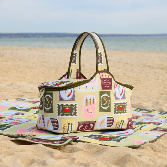 Flynns Celery & Multi Picnic Cooler Bag