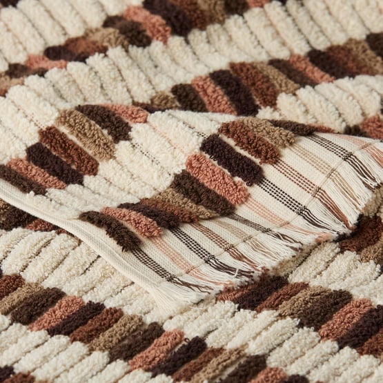 European Willow Turkish Cotton Coffee Mult Towel