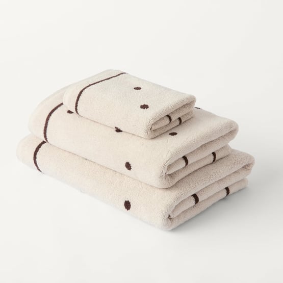 Odette Beach & Chocolate Spot Towel Range