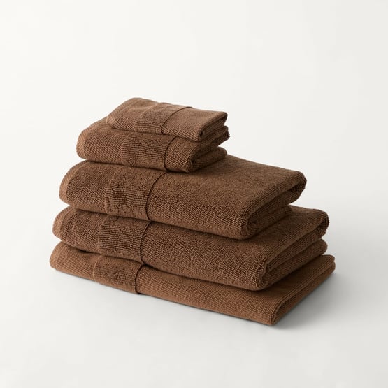 European Peninsula Coffee Turkish Cotton Towel Range
