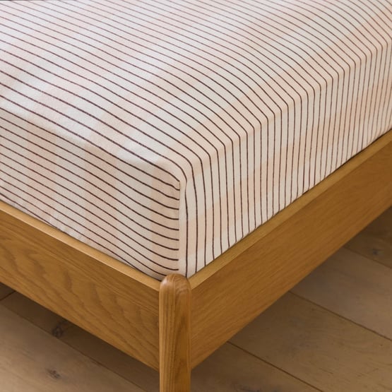 Elliot Pebble Stripe Flannel Sheet Separates
