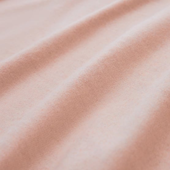 Melange Pink Flannel Sheet Separates