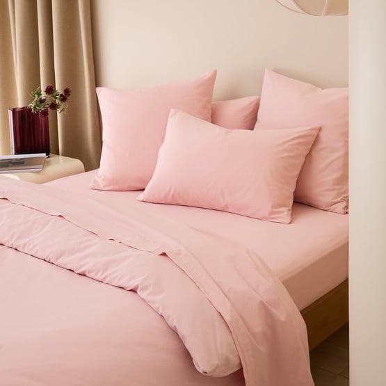 Stonewashed Cotton Peony Quilt Cover Separates