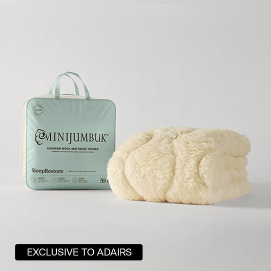 SleepRestore Wool Fleece Mattress Topper 