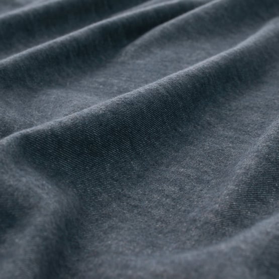 Melange Navy Flannel Sheet Separates 
