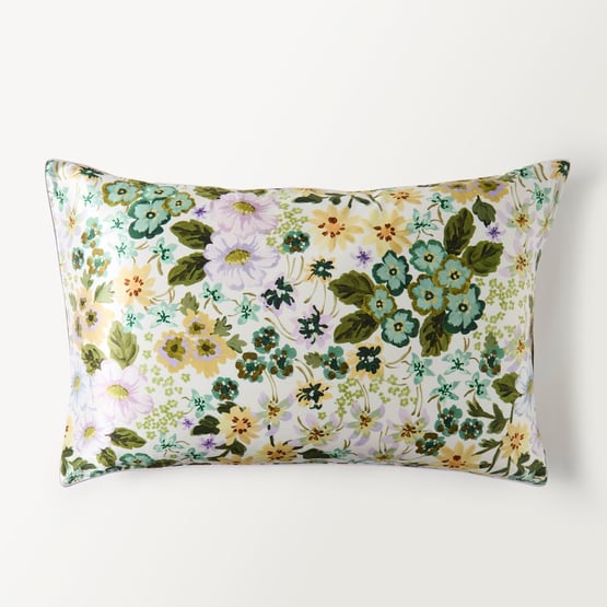Pure Silk Zoey Lilac Floral Pillowcase