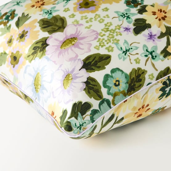 Pure Silk Zoey Lilac Floral Pillowcase