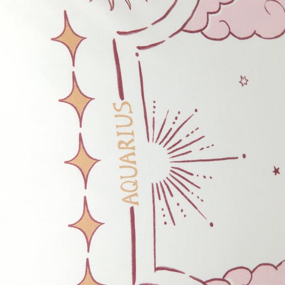 Zodiac Pink Aquarius Pillowcases