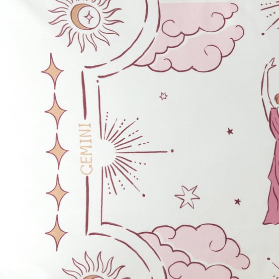 Zodiac Pink Gemini Pillowcases