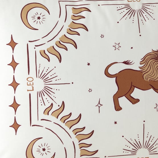 Zodiac Rust Leo Pillowcases 