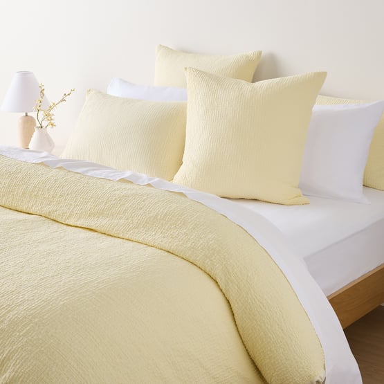 Aspen Lemon Pillowcases