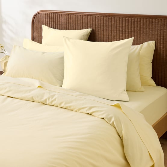 Stonewashed Cotton Citrus Pillowcases