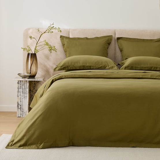 600TC Bamboo Cotton Dill Quilt Cover Separates