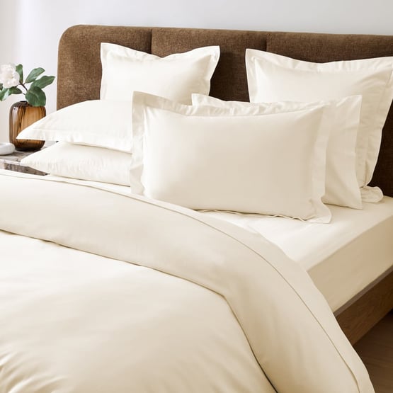 600TC Bamboo Cotton Natural Pillowcases