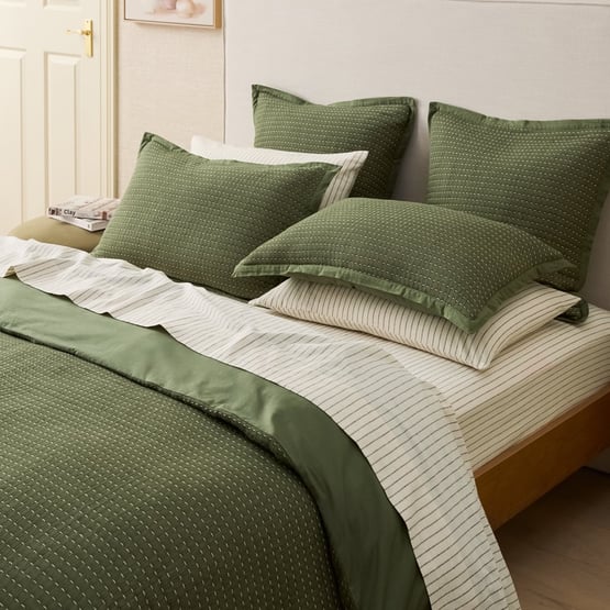 Lewis Ivy Quilt Cover Set + Separates