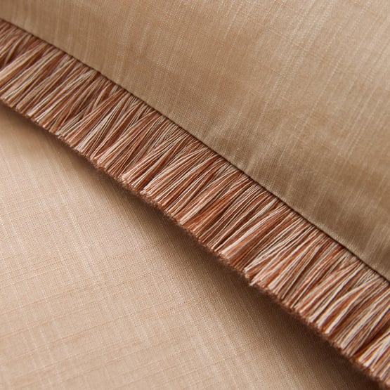Thea Fringe Natural Pillowcase