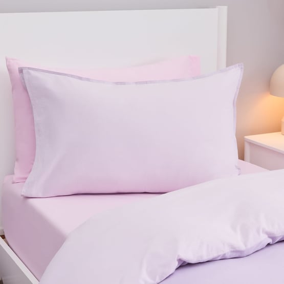 Stonewashed Orchid Pastel Quilt Cover Set