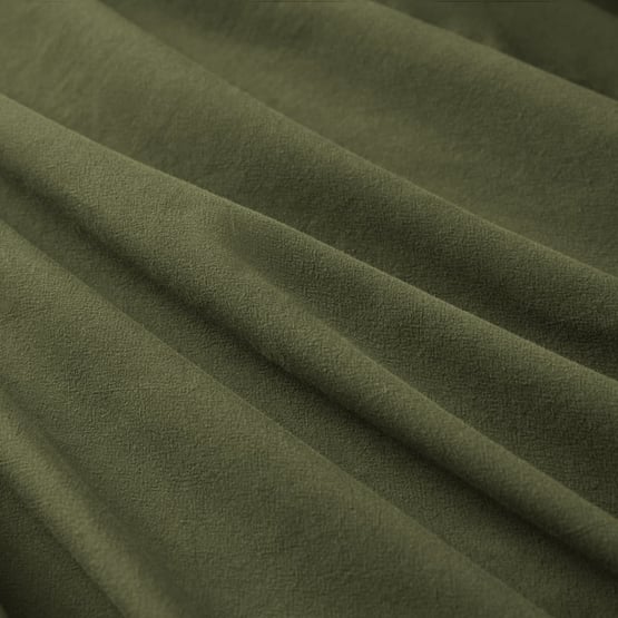 Stonewashed Cotton Basil Sheet Separates