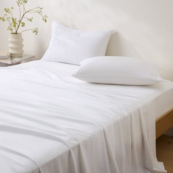 Worlds Softest Cotton White Sheet Set