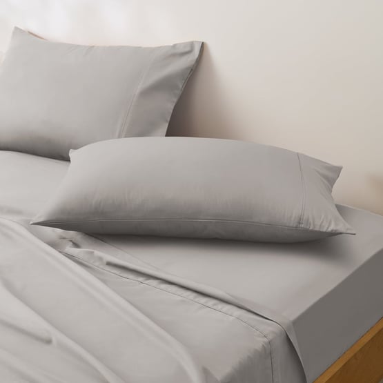 Worlds Softest Cotton Silver Pillowcases