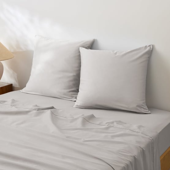Worlds Softest Cotton Silver Pillowcases