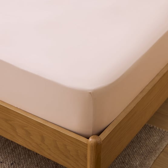 Worlds Softest Cotton Crystal Pink Fitted Sheet Separates