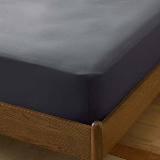 600TC Bamboo Cotton Charcoal Fitted Sheet Separates