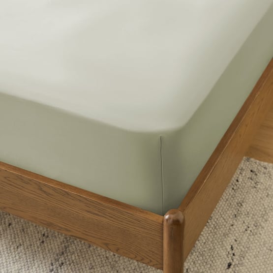 600TC Bamboo Cotton Eucalyptus Fitted Sheet Separates