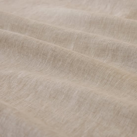 Vintage Washed Linen Linen & Onyx Flat Piped Sheet Separates