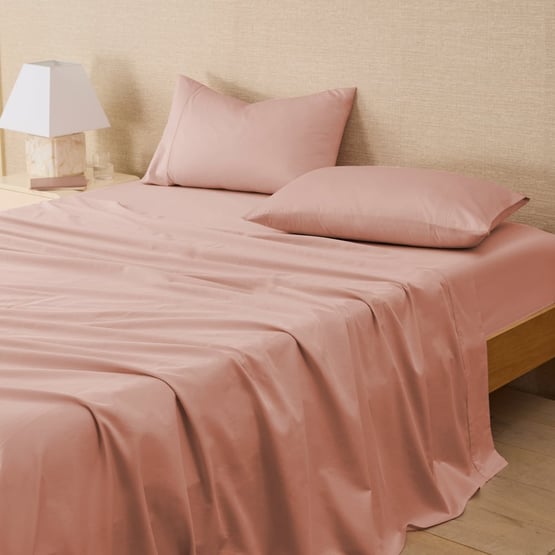 Worlds Softest Cotton Pink Glow Sheet Set 