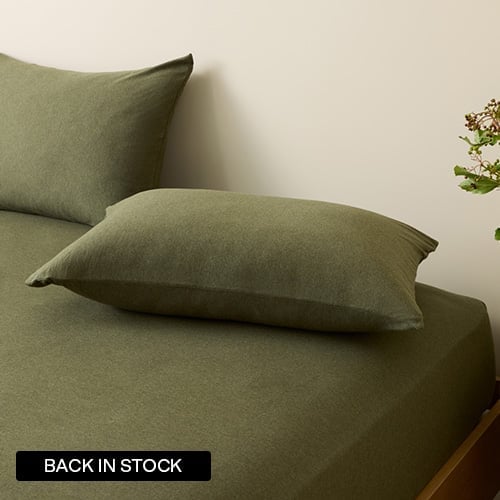Ultra Soft Jersey Olive Sheet Separates