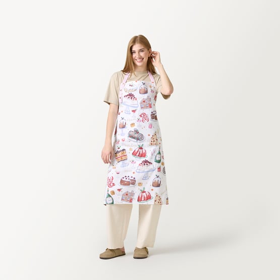 Festive Fun Pink Apron