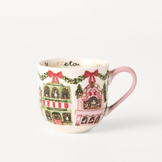 Christmas Village Red Mug