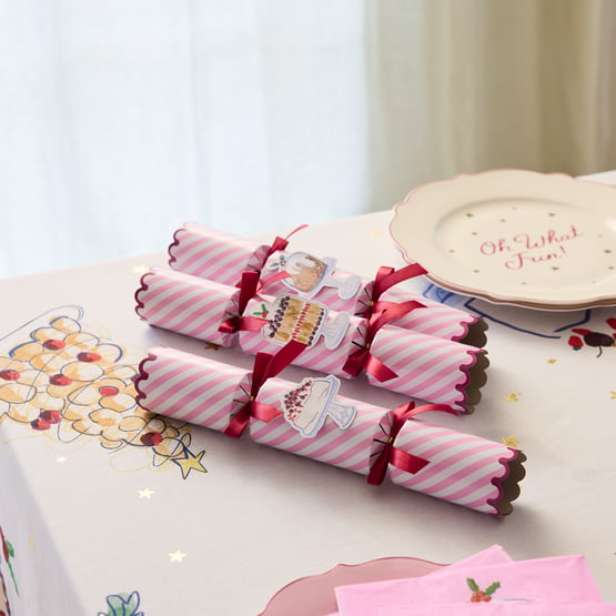 Festive Fun Pink Bon Bons Set of 6