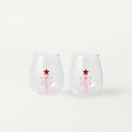 Pink Tree Tumbler Pack of 2