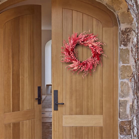 Wildberry Red & Pink Wreath