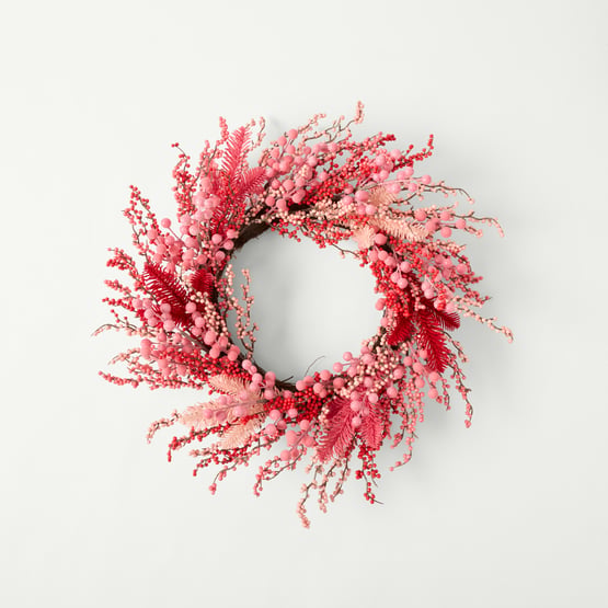 Wildberry Red & Pink Wreath