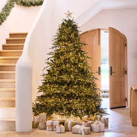Deluxe Pine Green LED Christmas Tree