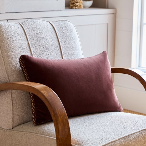 Zara Burgundy Cushion