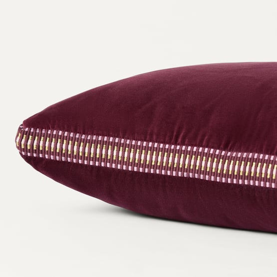 Zara Burgundy Cushion