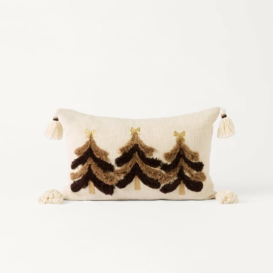 Pine Tree Chocolate Cushion