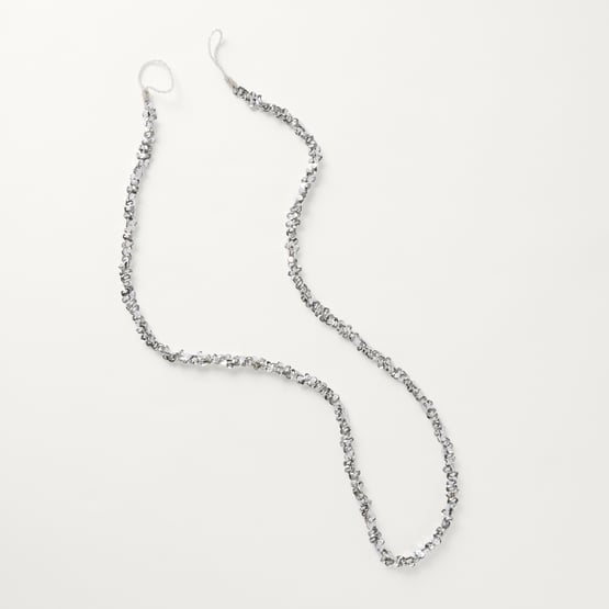 Luxe Silver Sequin Garland