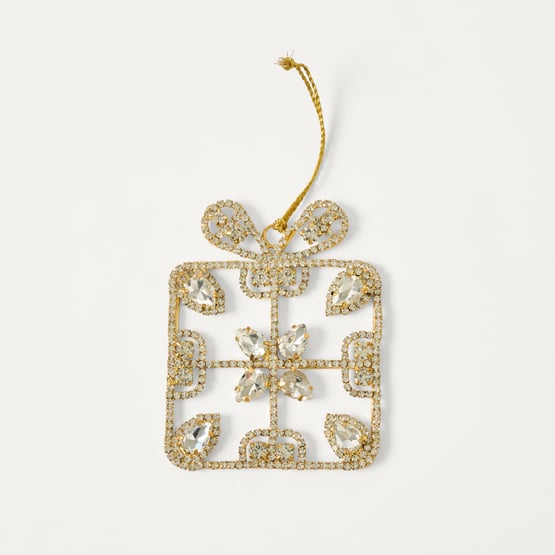 Luxe Jewel Gold Crystal Present