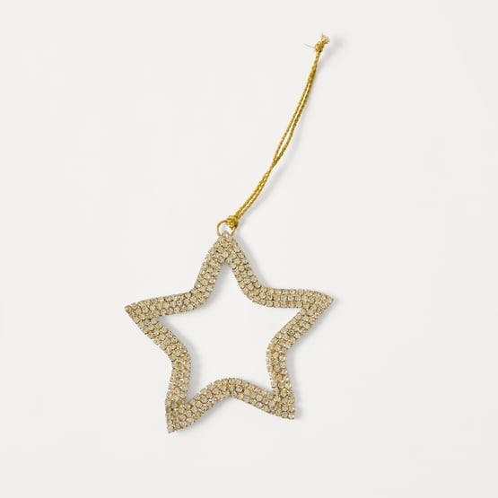 Luxe Jewel Gold Crystal Star