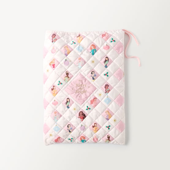 Disney Princess Merry & Bright Pink Santa Sack
