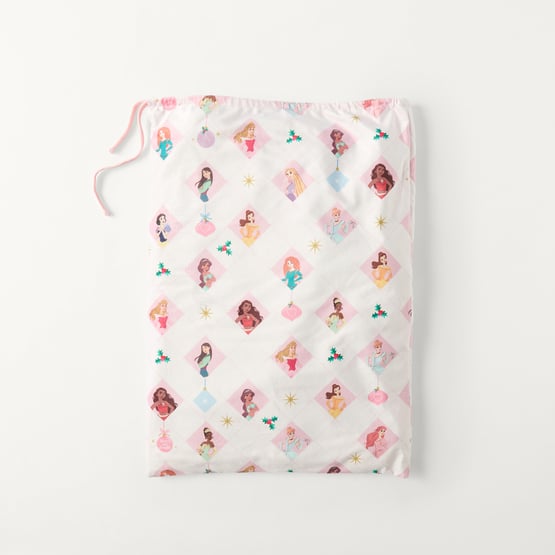 Disney Princess Merry & Bright Pink Santa Sack