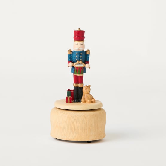 Christmas Village Multi Christmas Nutcracker Music Box