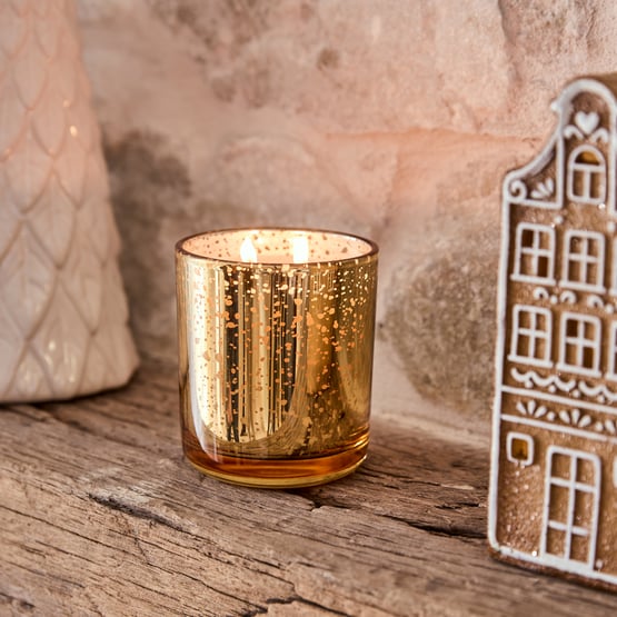 Luxe Christmas Punch Gold Candle 290g