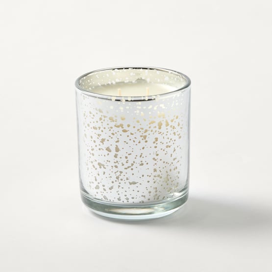 Luxe Snowy Pine Silver Candle 290g