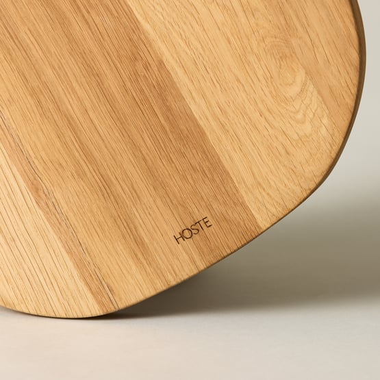 Pebble Natural Round Oak Board
